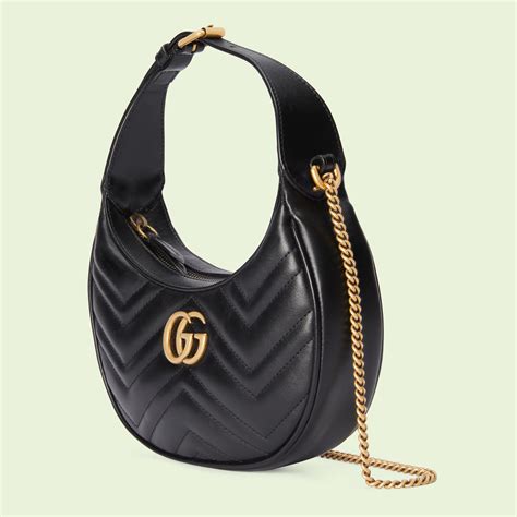 gucci tasche halbmond|gucci half moon shoulder bag.